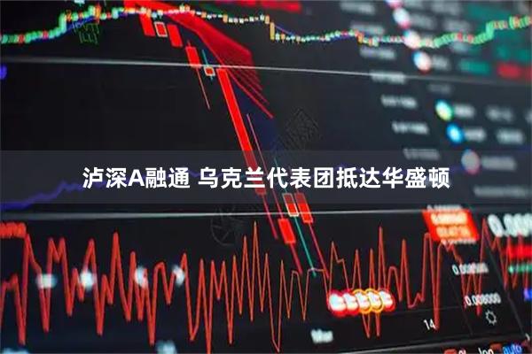 泸深A融通 乌克兰代表团抵达华盛顿