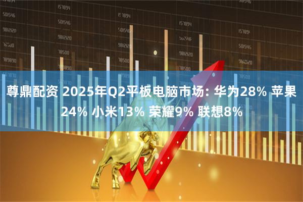 尊鼎配资 2025年Q2平板电脑市场: 华为28% 苹果24% 小米13% 荣耀9% 联想8%
