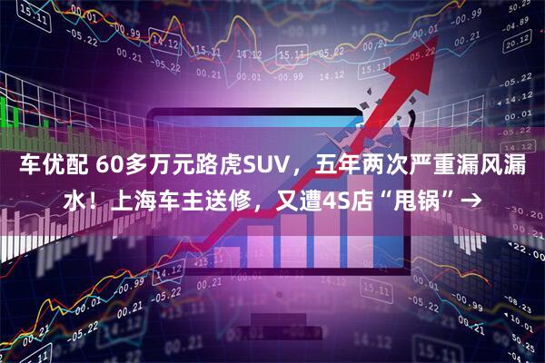 车优配 60多万元路虎SUV,五年两次严重漏风漏水!上海车主送修,又遭4S店“甩锅”→